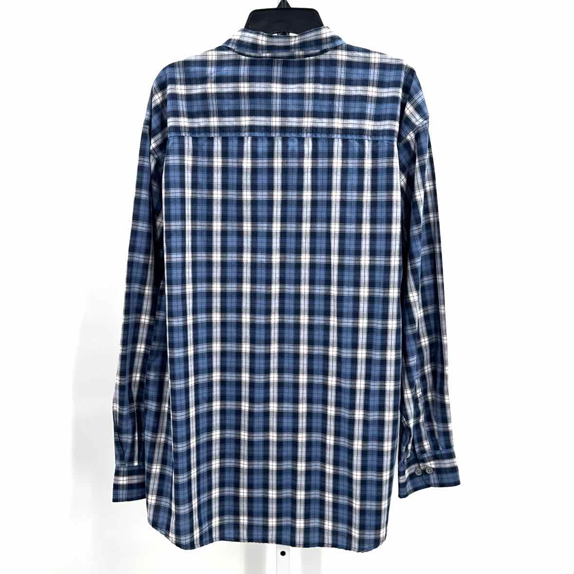 Wolverine Blue Mens Size XXL Mens Ls button