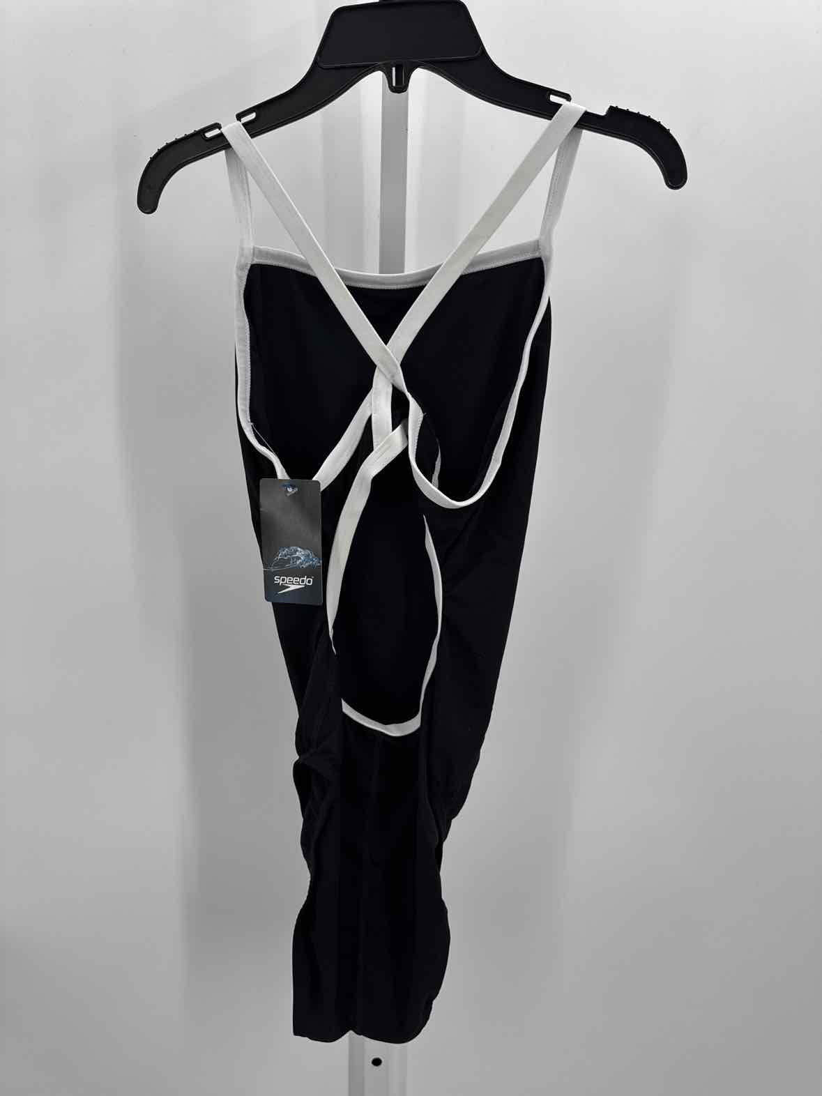 Speedo Black Women Size Medium Jrs Swimwear