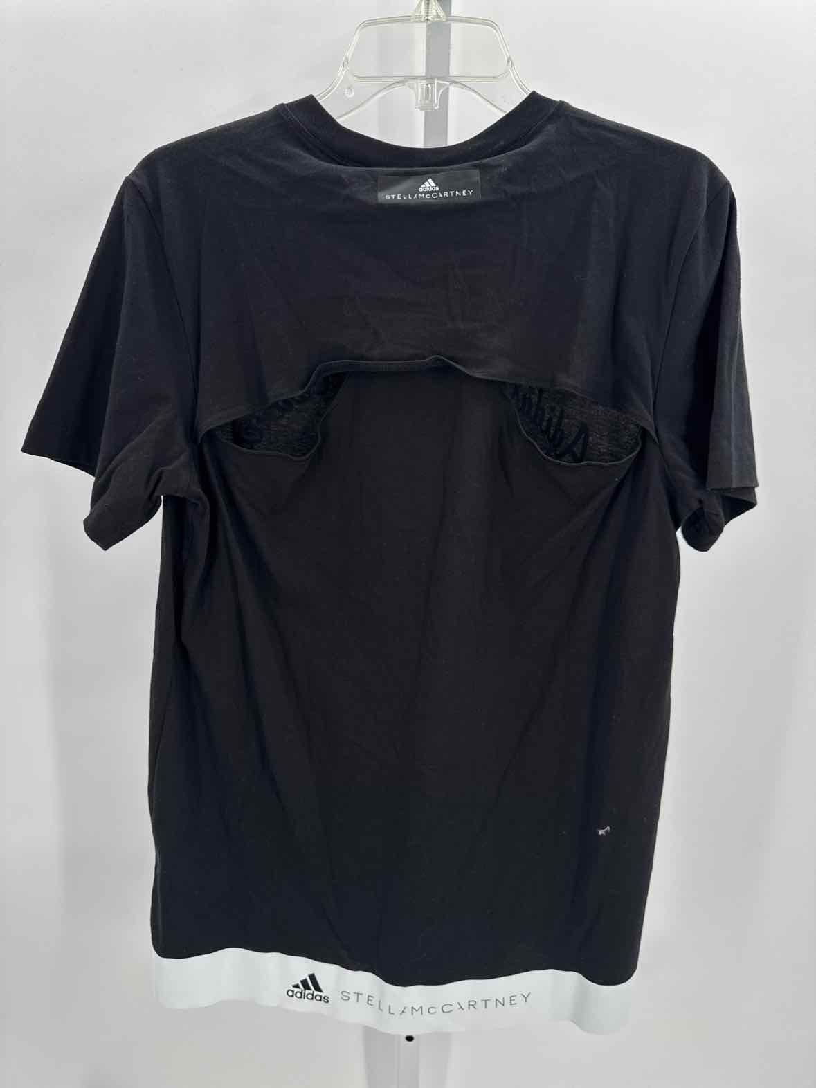 Adidas Black Women Size Small Jrs Sports Ss