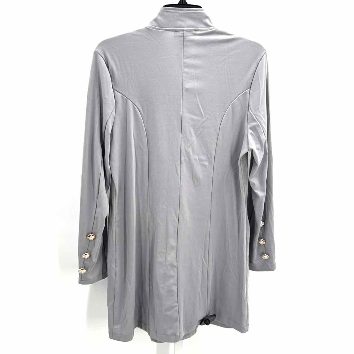 Coeur de vague Gray Women Size Large Womens Jacket