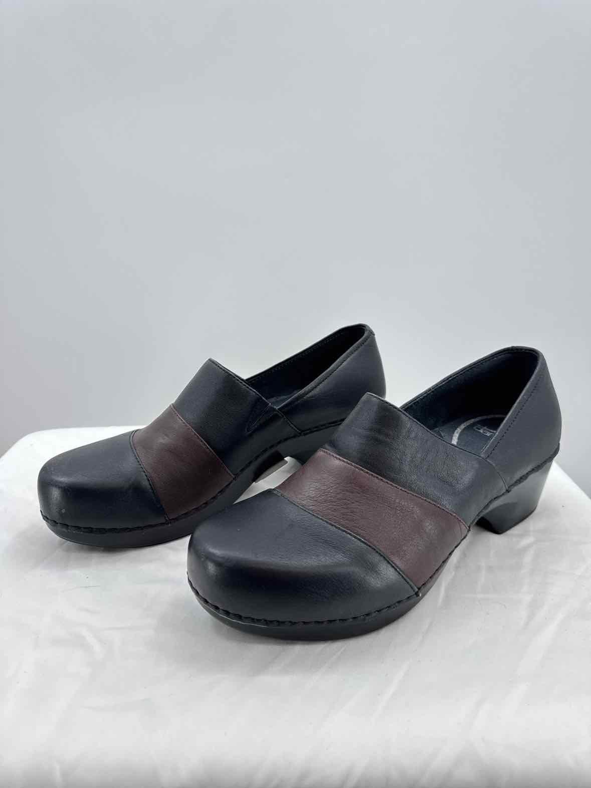 Dansko Black/Brown Women Size 11.5 Womens Shoes