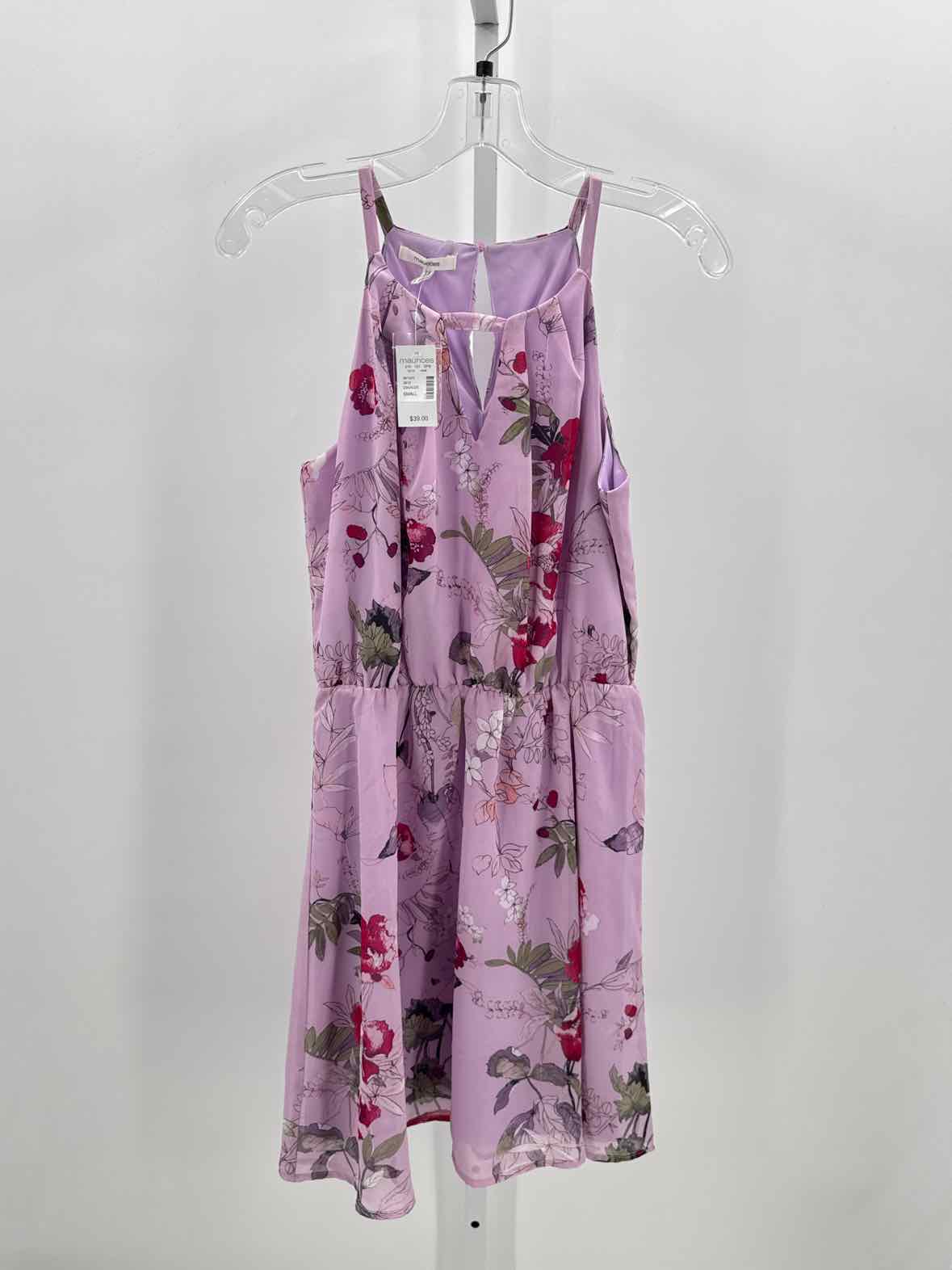 open lace back dress Maurices Purple Women Size Small Jrs Dress