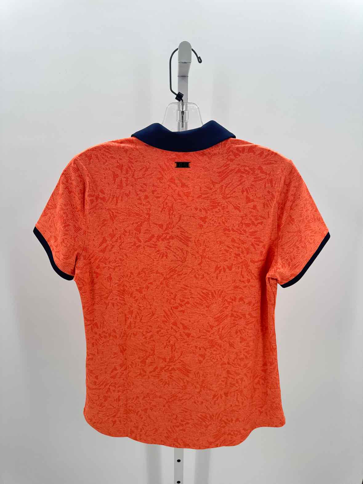 Under Armour Orange Women Size Small Womens Sports SS Polo