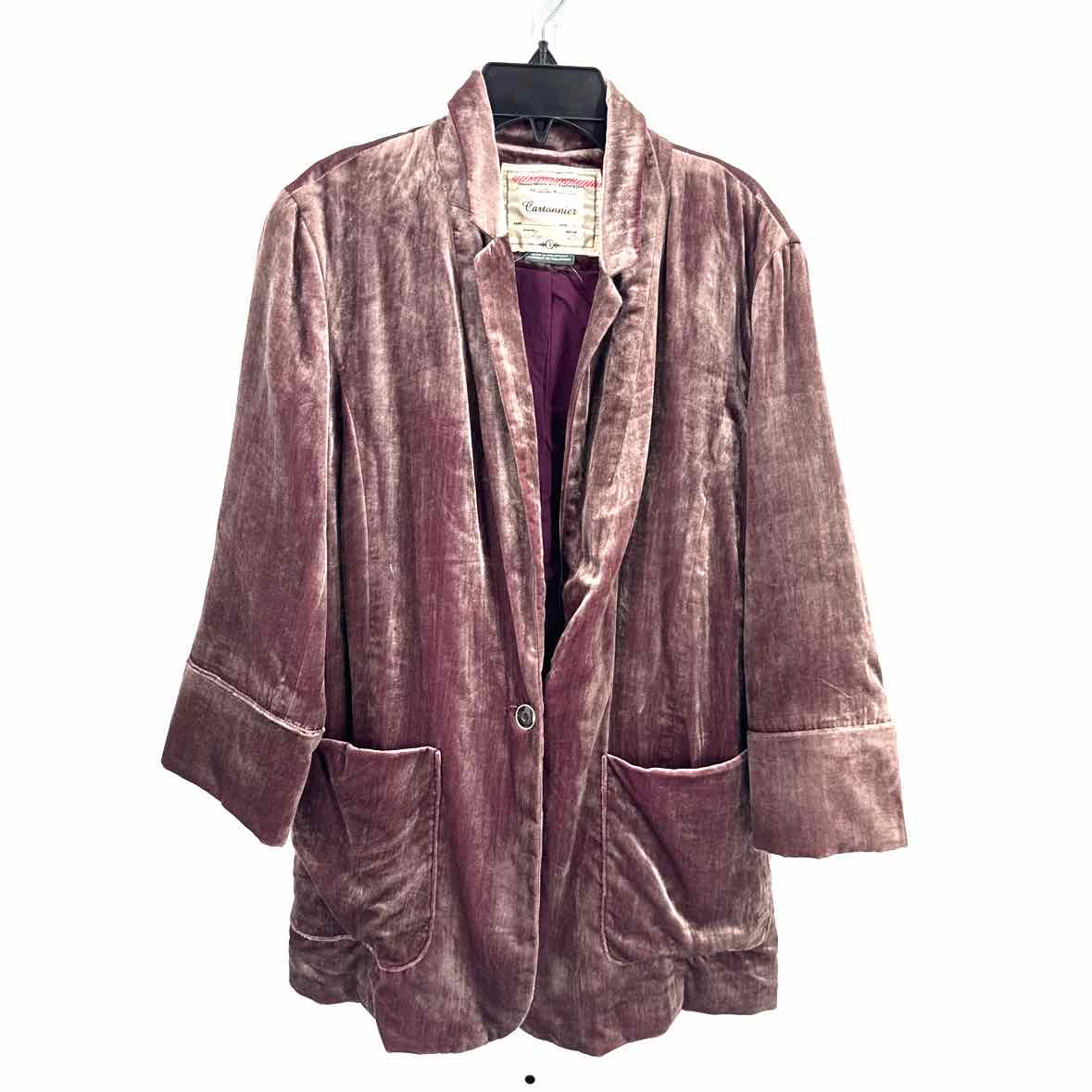 Cartonnier Purple Women Size Small Jrs Blazer