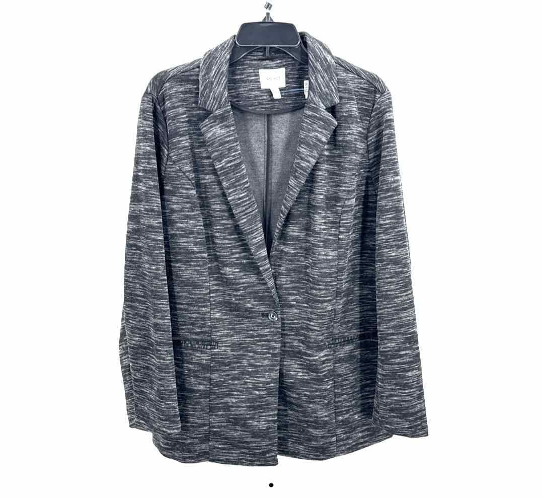 Nine West Black Women Size Xlarge Womens Blazer