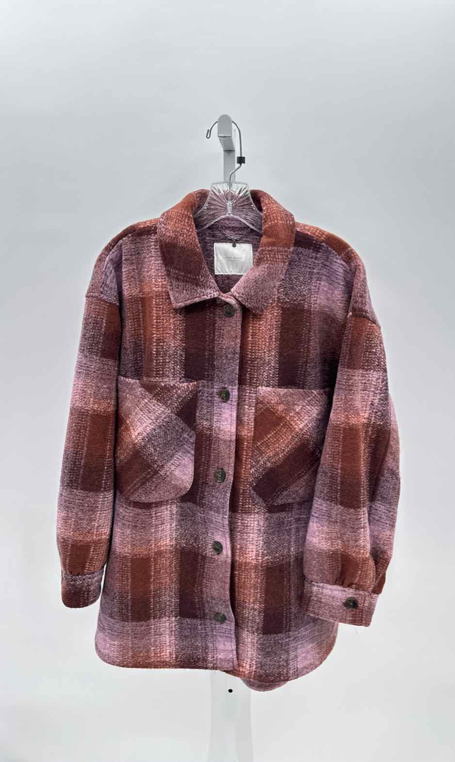 Lucky Brand Orange Women Size Small Jrs Coat