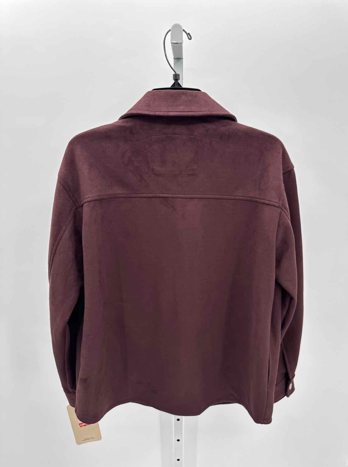 Levis Burgundy Women Size Xsmall Womens Shacket