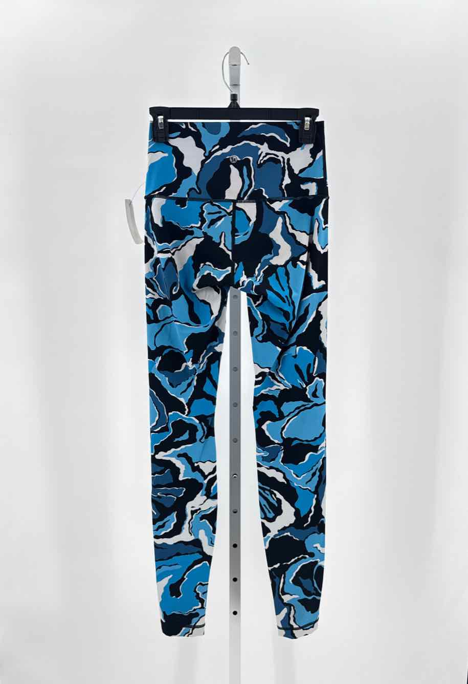 Lululemon Blue Women Size Small Jrs Sports Leggings