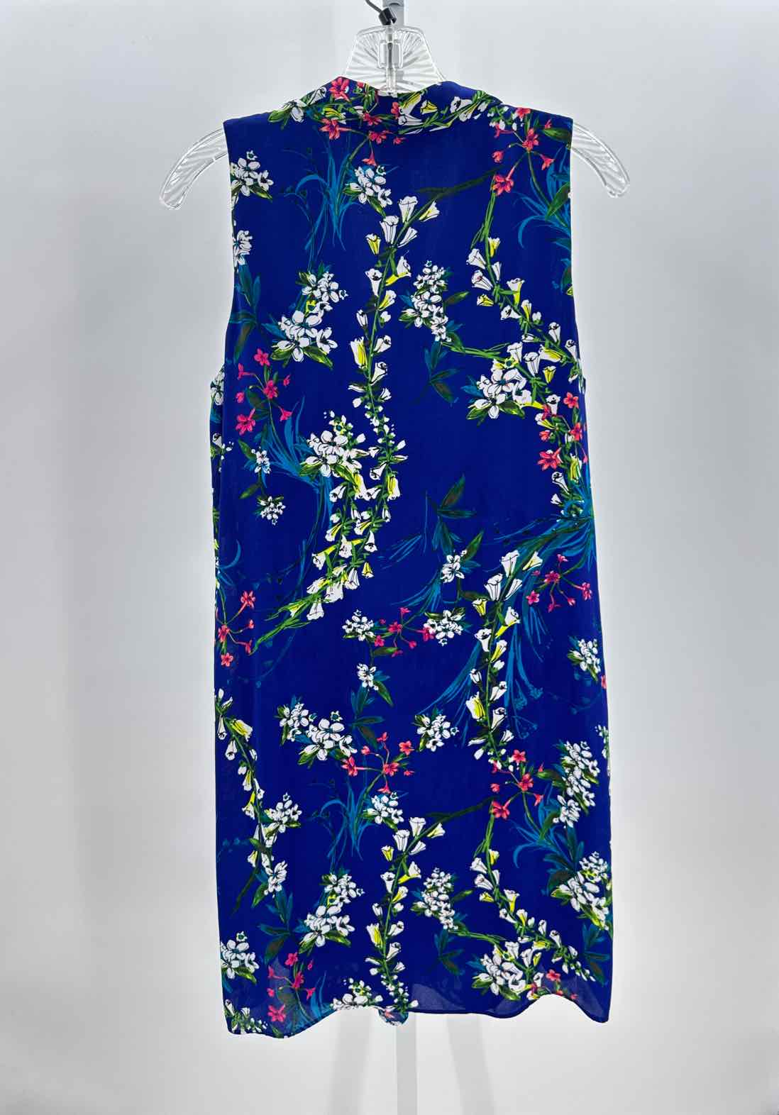 Worthington Blue Women Size Medium Womens Dress