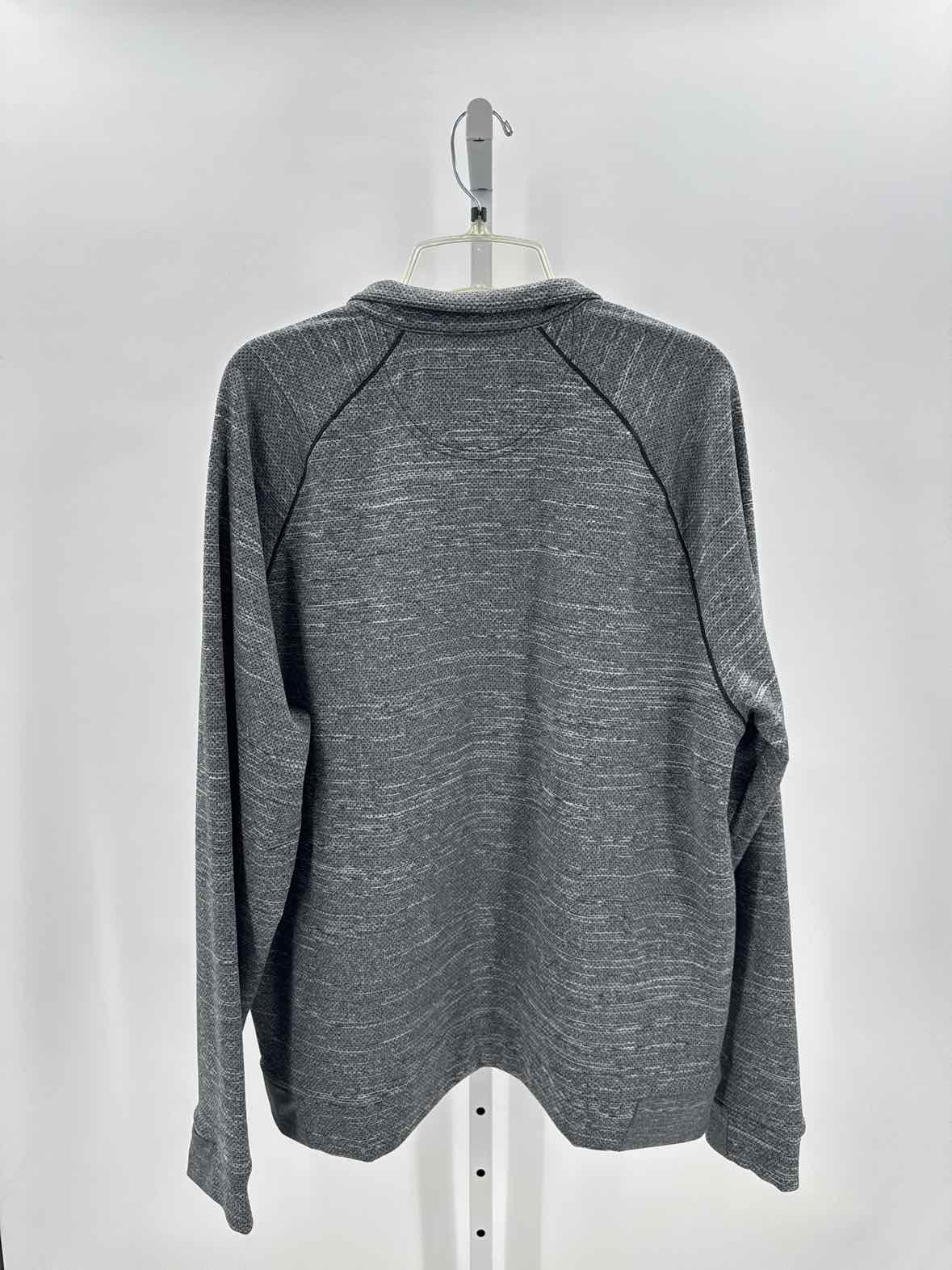Greg Norman Gray Mens Size XLarge Mens Sports Pullover
