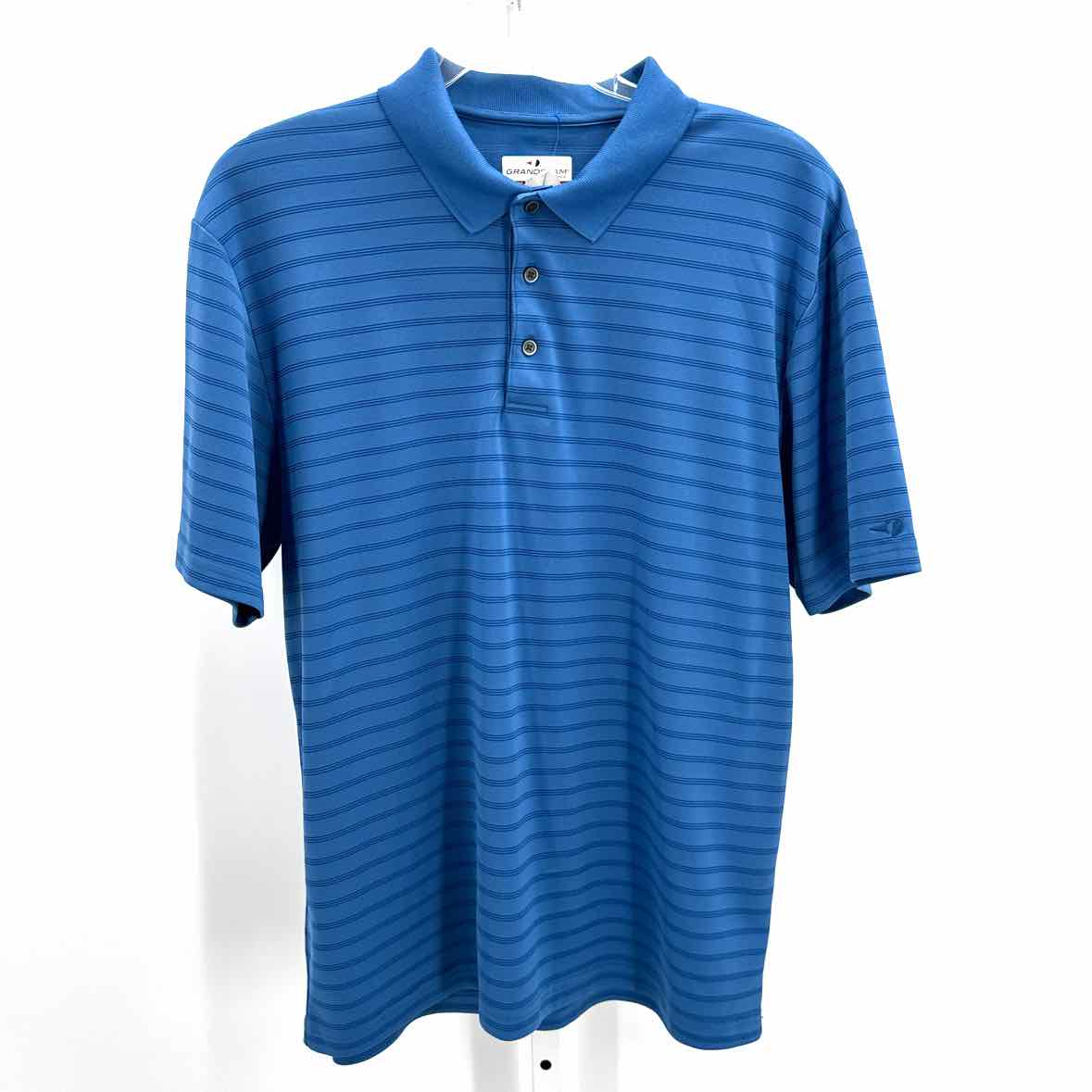 Grand Slam Blue Mens Size XLarge Mens Sports SS Polo