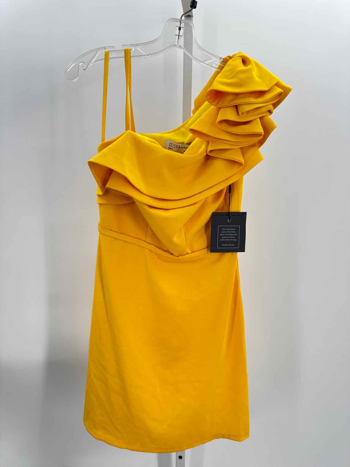 Mac Duggal Yellow Women Size Xsmall Jrs Dress
