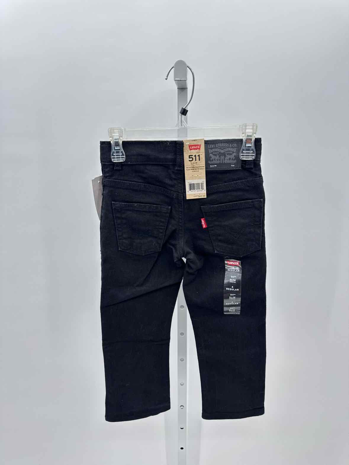 Levis Black Child Size 4 Boys Jeans