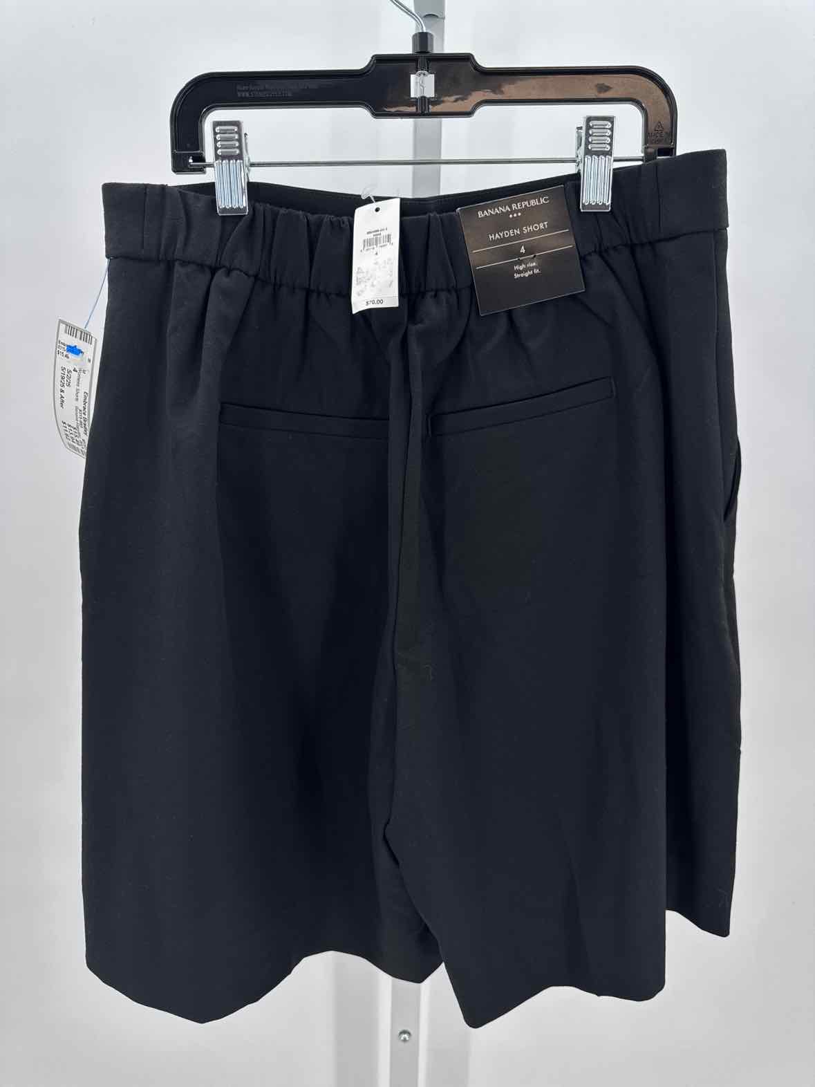 Banana Republic Black Women Size 4 Womens Shorts