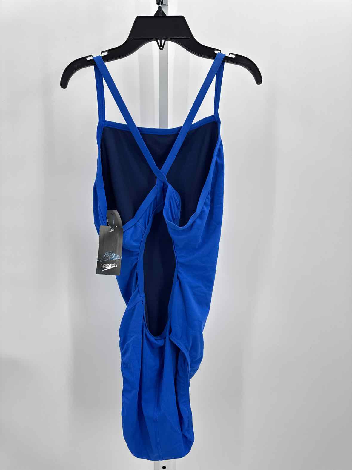 Speedo Blue Women Size Xlarge Jrs Swimwear