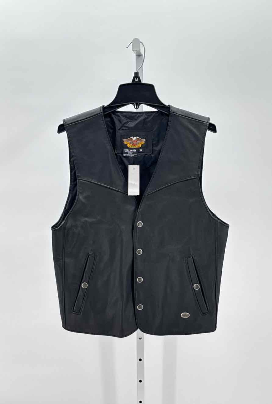 Harley Davidson Black Mens Size Medium Mens Sports Vest