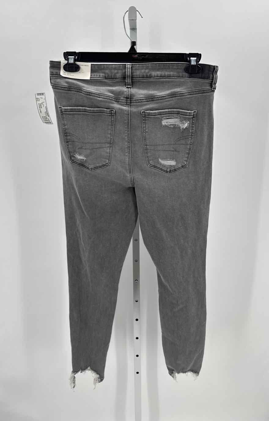 American Eagle Gray Women Size 15 Jrs Jeans