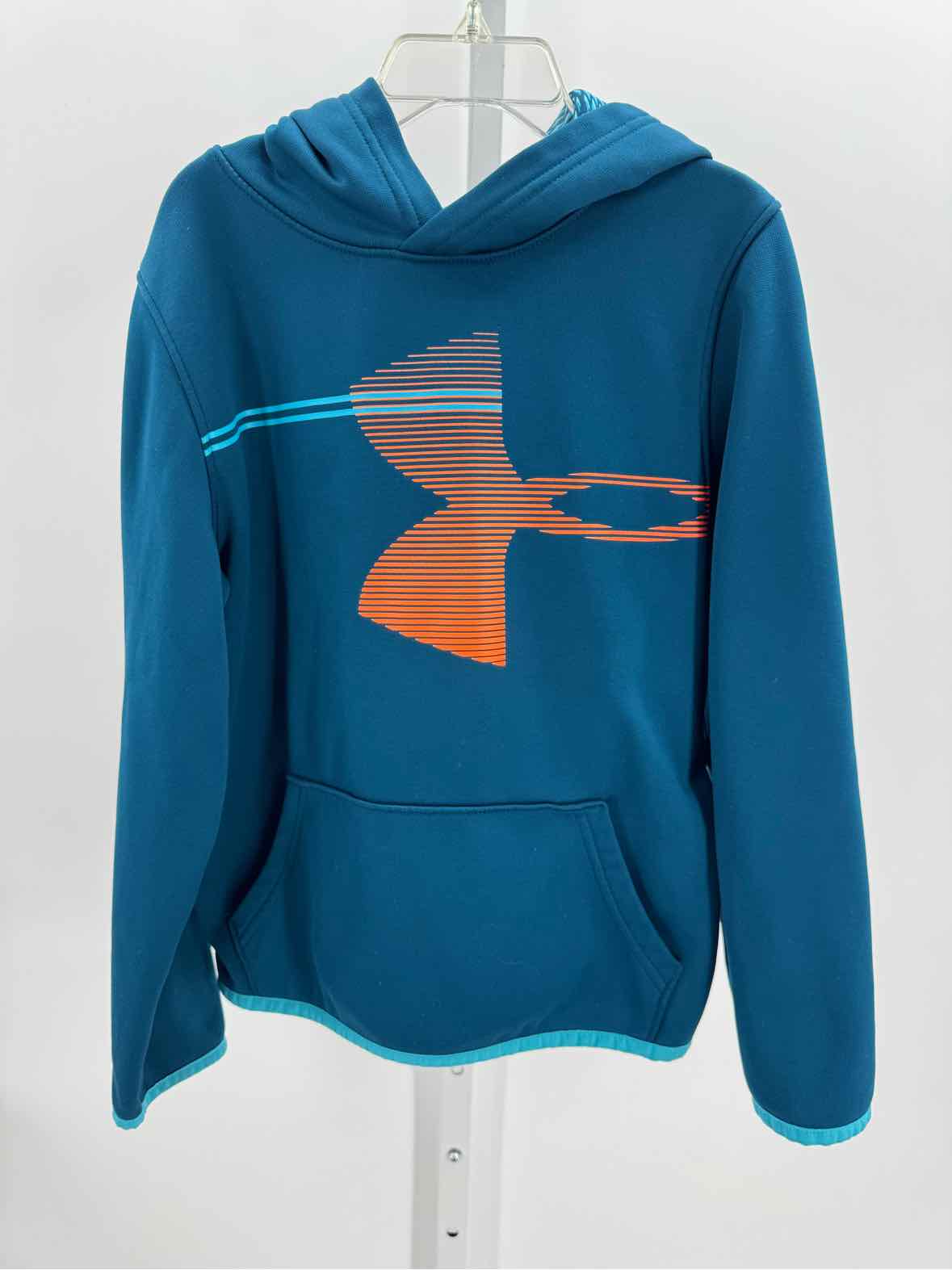Under Armour Teal Child Size 8 Boys Hoodie