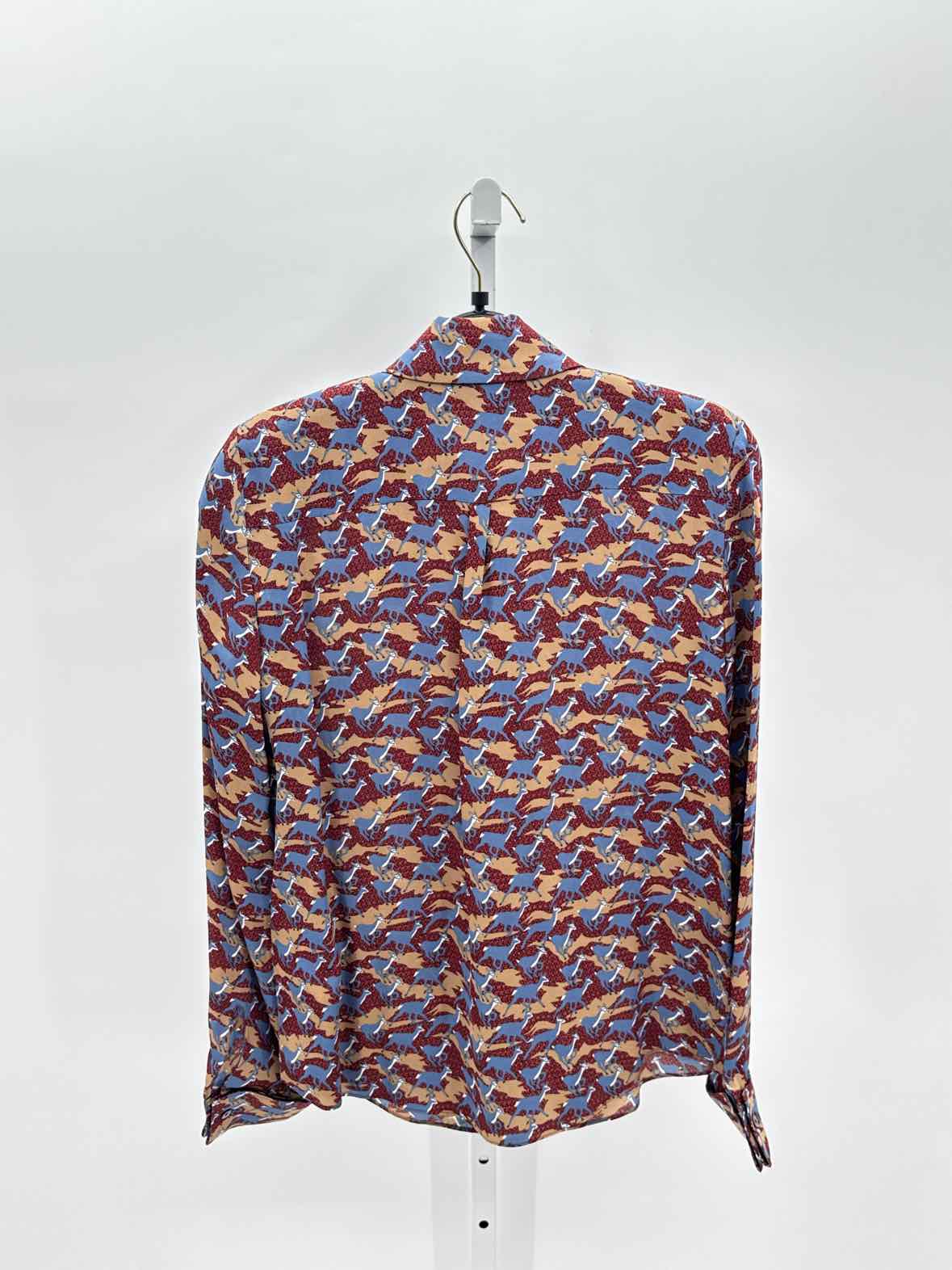 Brooks Brothers Blue Women Size Small Womens Ls button/blouse