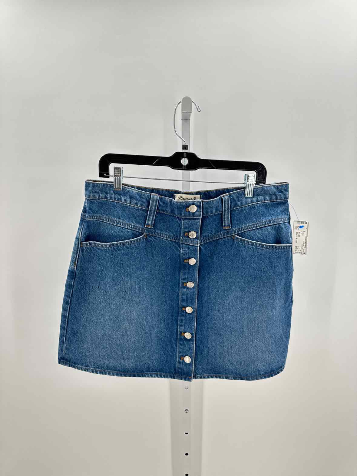 Madewell Denim Women Size 13 Jrs Skirt