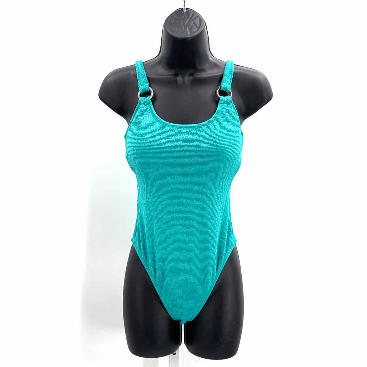 Shade & Shore Teal Women Size Large Jrs Swimwear
