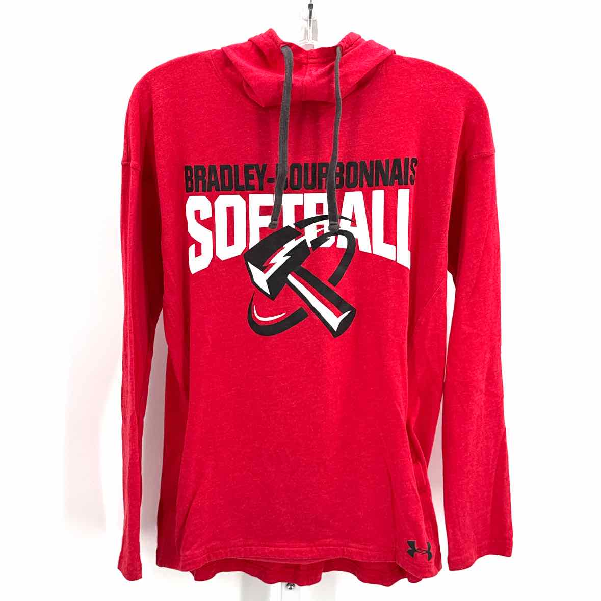 Under Armour Red Women Size Small Jrs Sports Hoodie