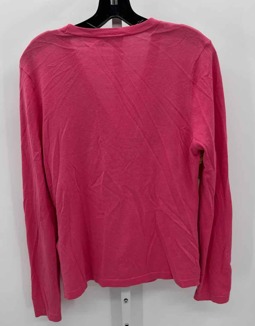 Versace Pink Women Size Xlarge Womens Cardigan