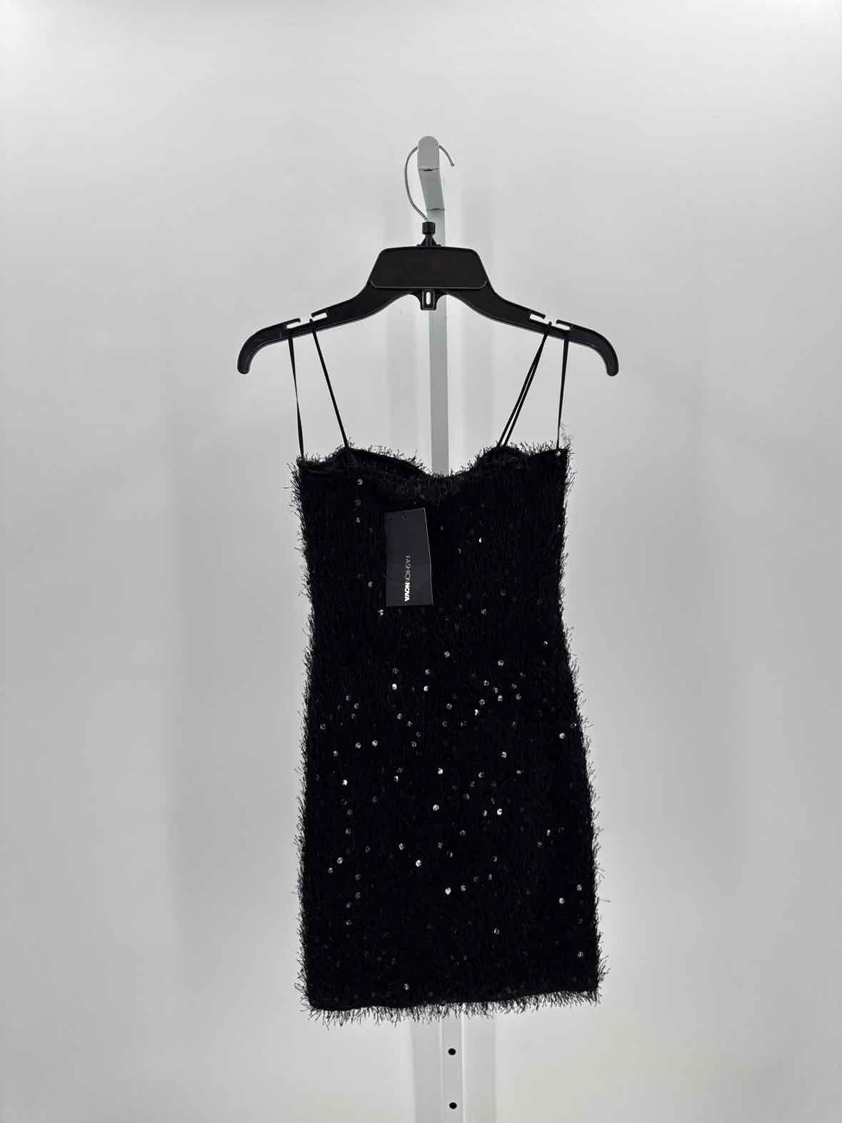Fashion Nova Black Women Size Xsmall Jrs Dress