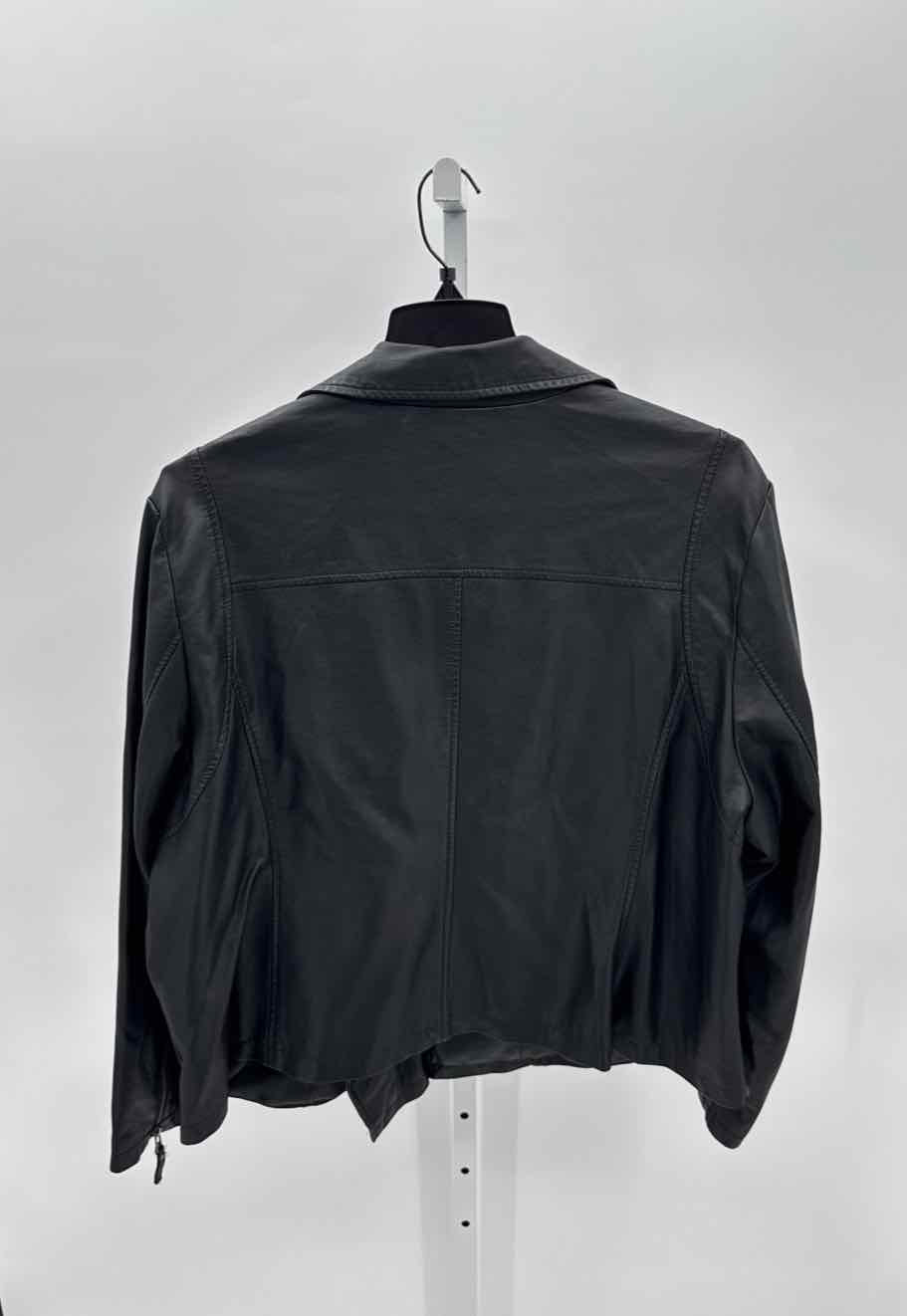 Max Studio Black Women Size 3X Womens Jacket