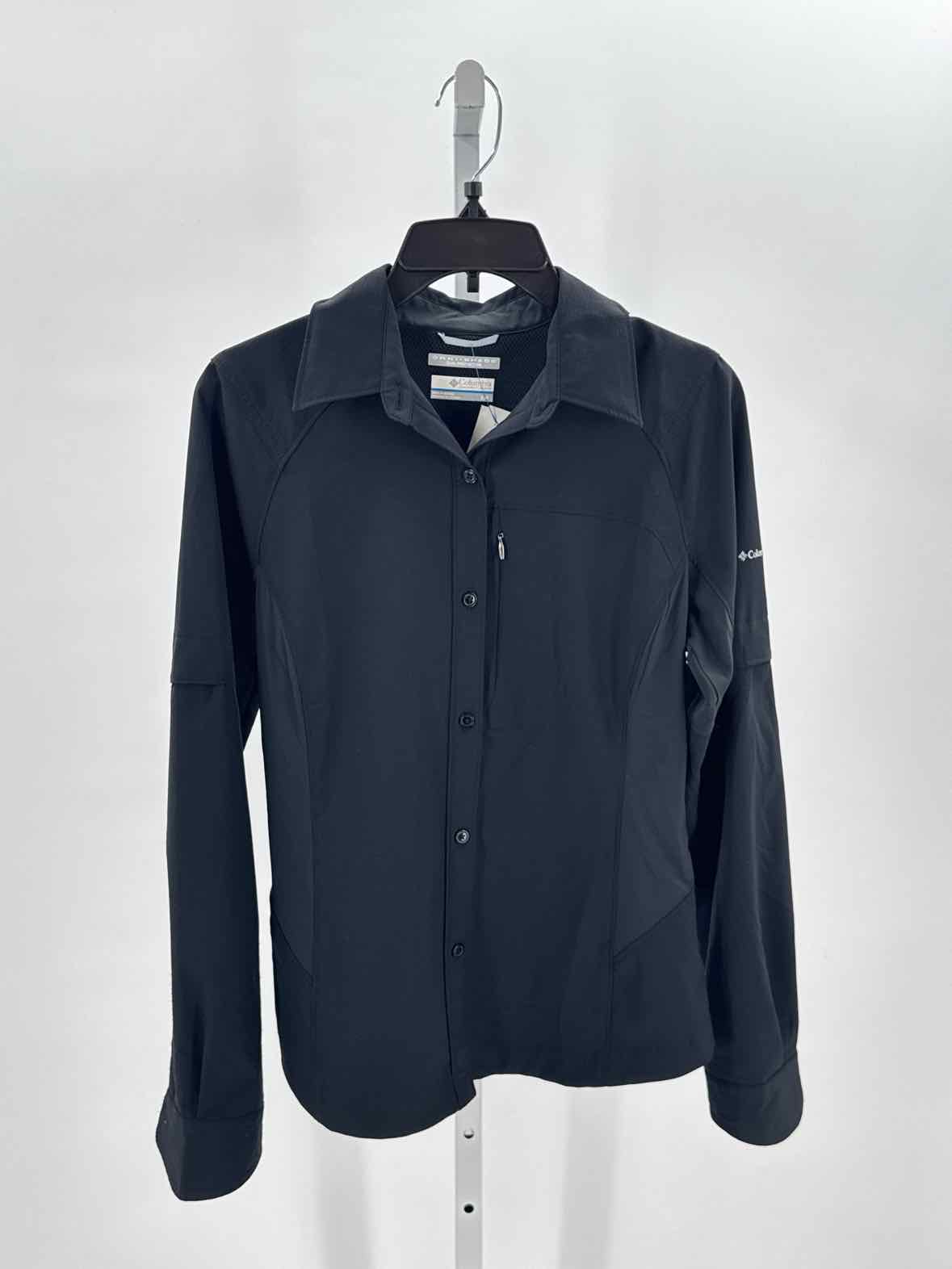 Columbia Black Women Size Small Womens Sports LS