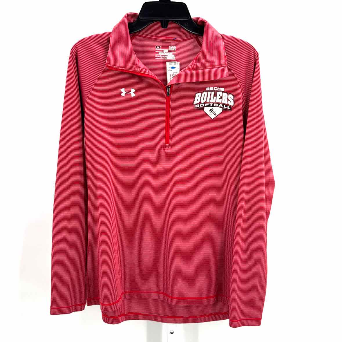 Under Armour Red Women Size Large Jrs Sports Pullover