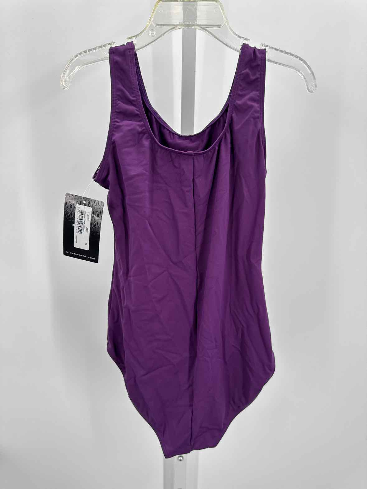 Bloch Purple Child Size 12 Girls Dance