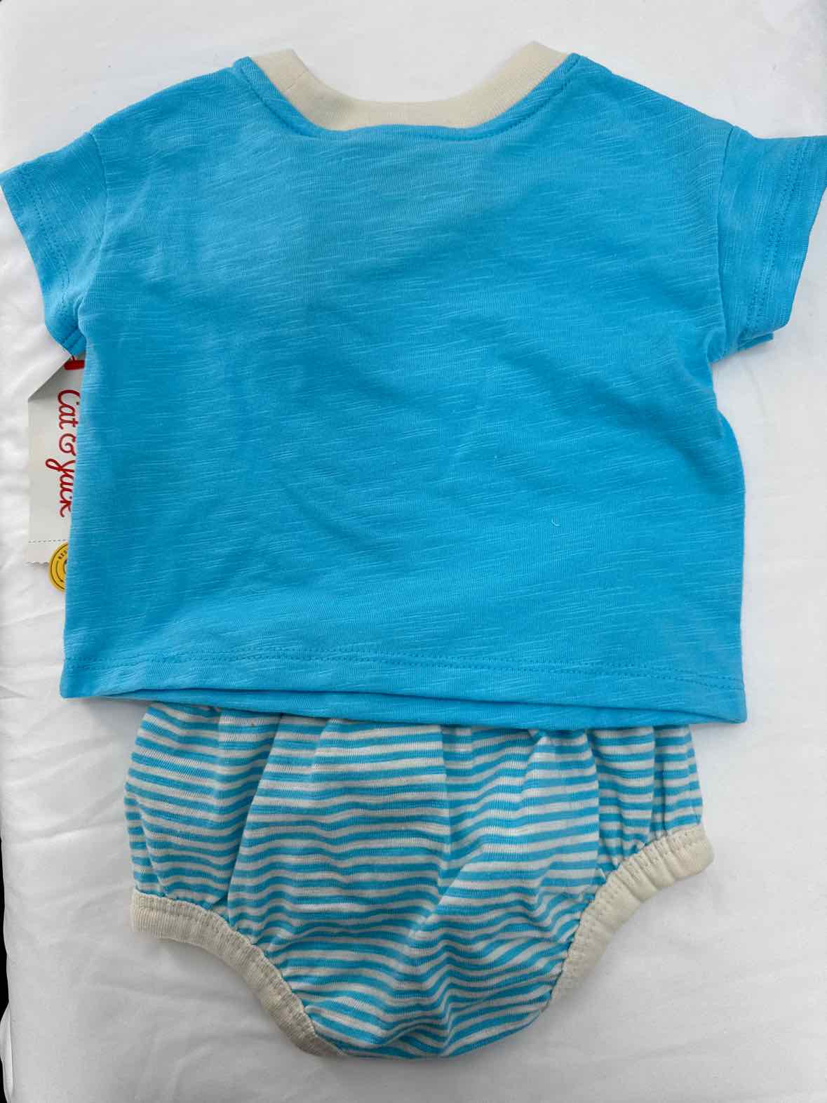 Cat & Jack Blue Child Size 3 Months Boys 2pc