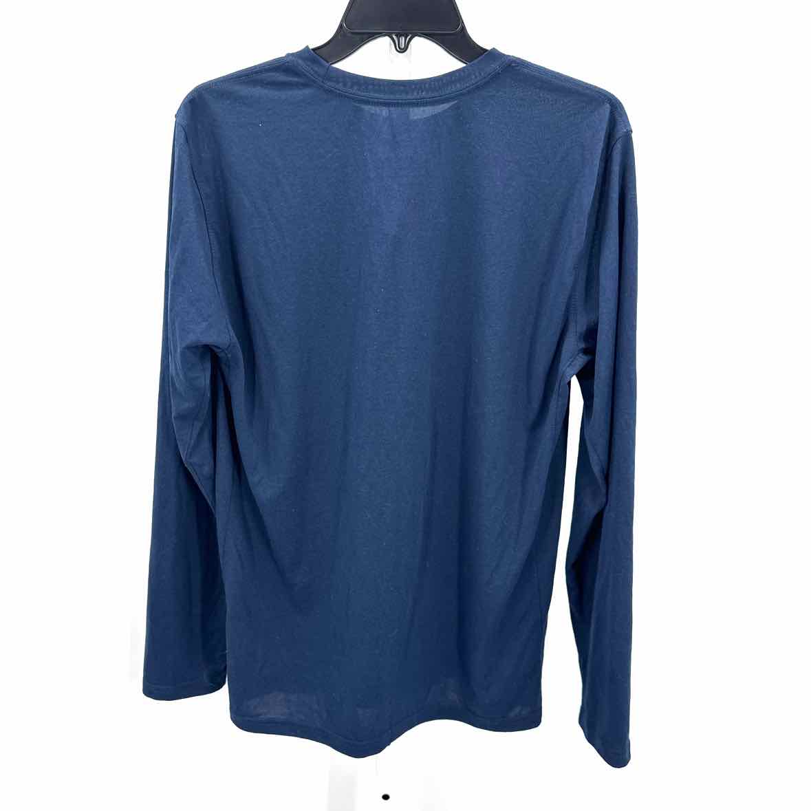 Nike Blue Mens Size Large Mens Sports Ls