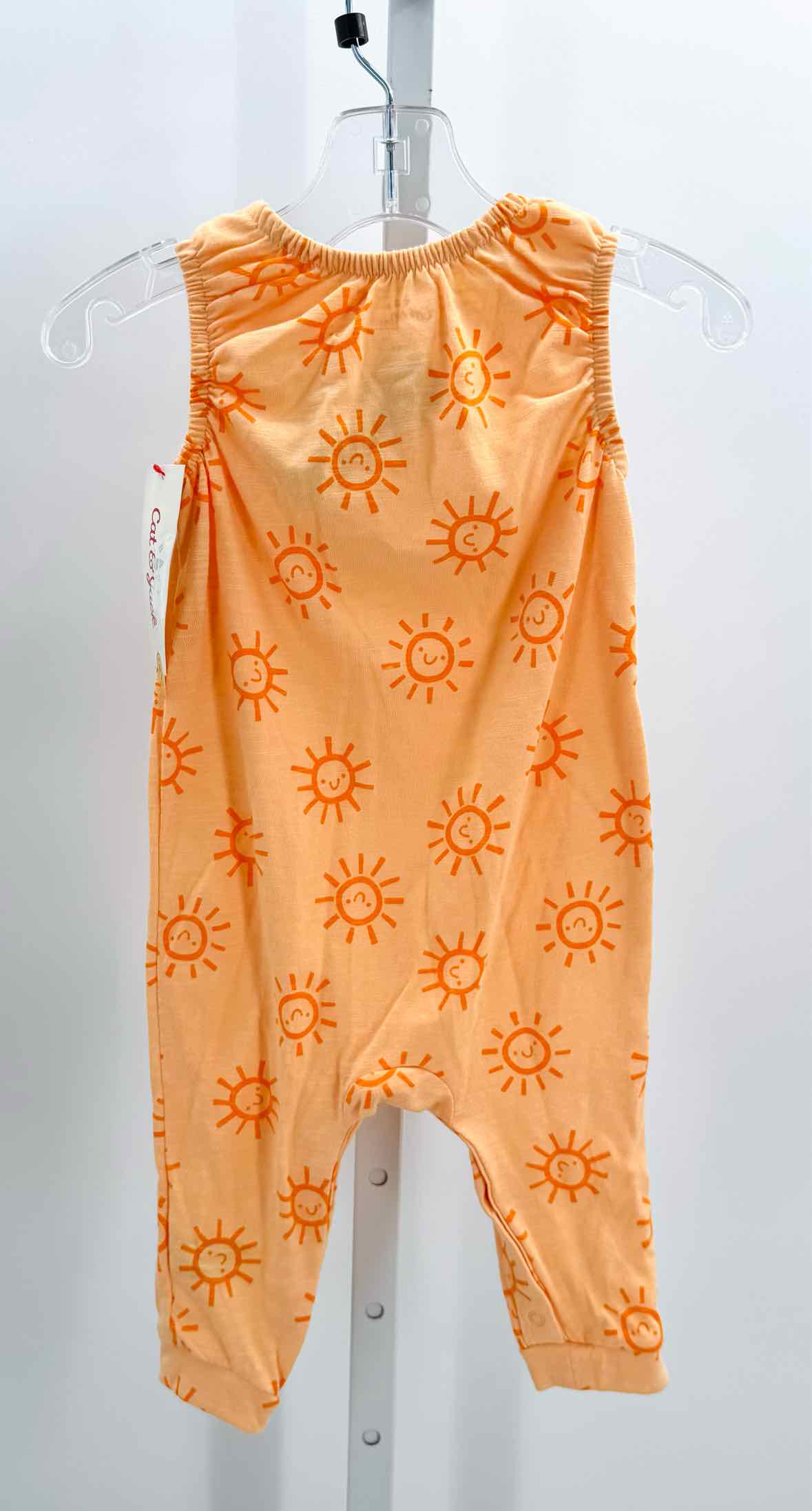 Cat & Jack Orange Child Size 9 Months Girls Jumpsuit