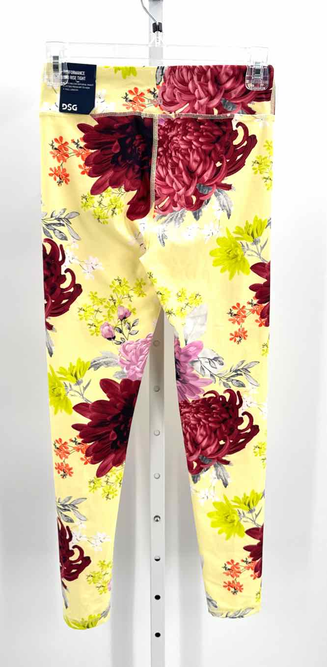DSG Yellow Child Size 14 Girls Leggings