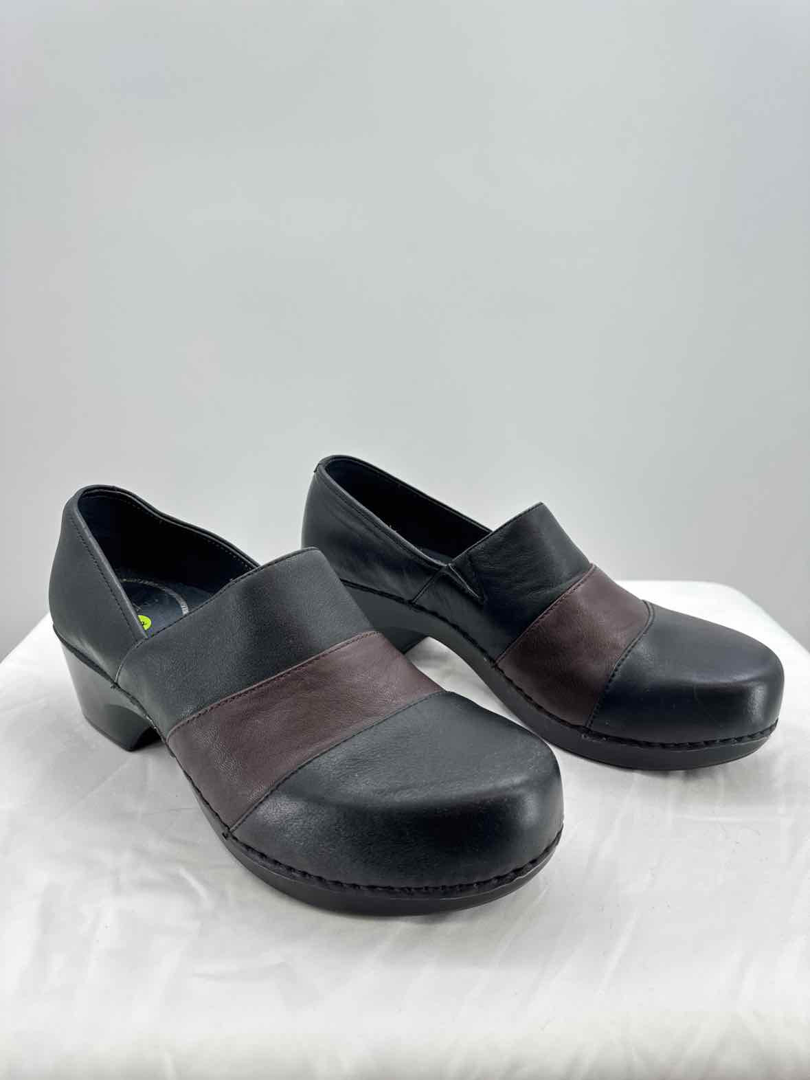 Dansko Black/Brown Women Size 11.5 Womens Shoes