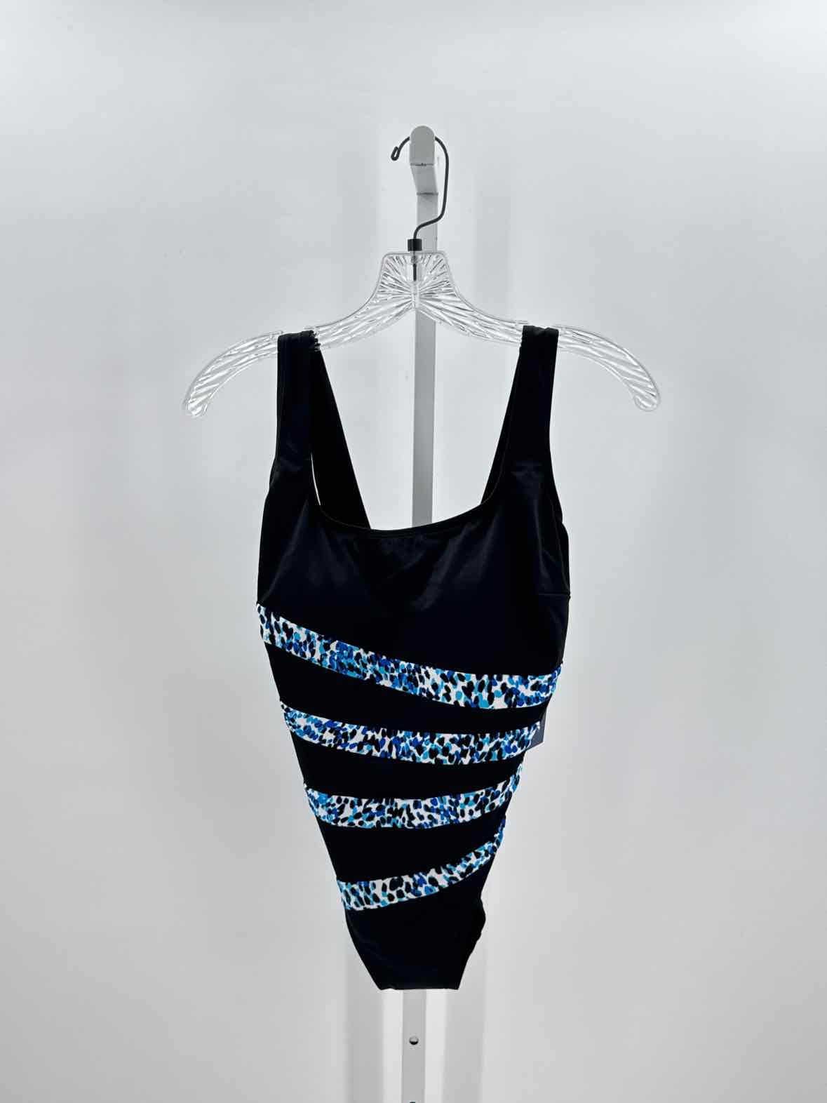 Longitude Black Women Size Medium Womens Swimwear