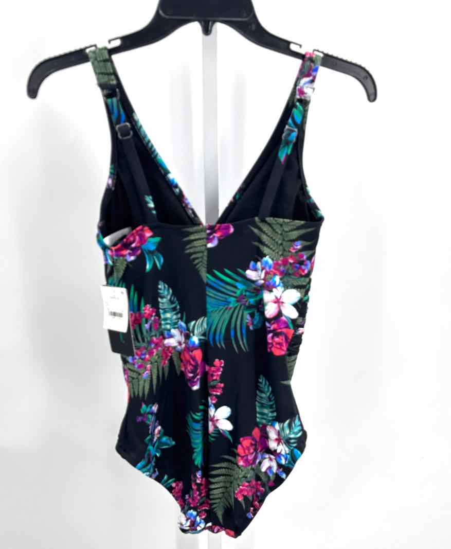 Aqua Green Black Women Size Small Womens Swimwear