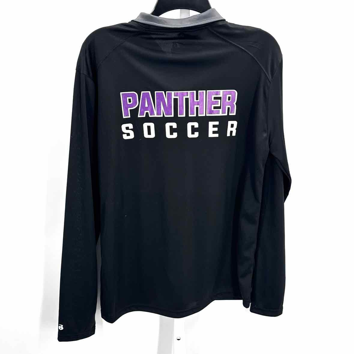 Badger Black Mens Size Medium Mens Sports Pullover