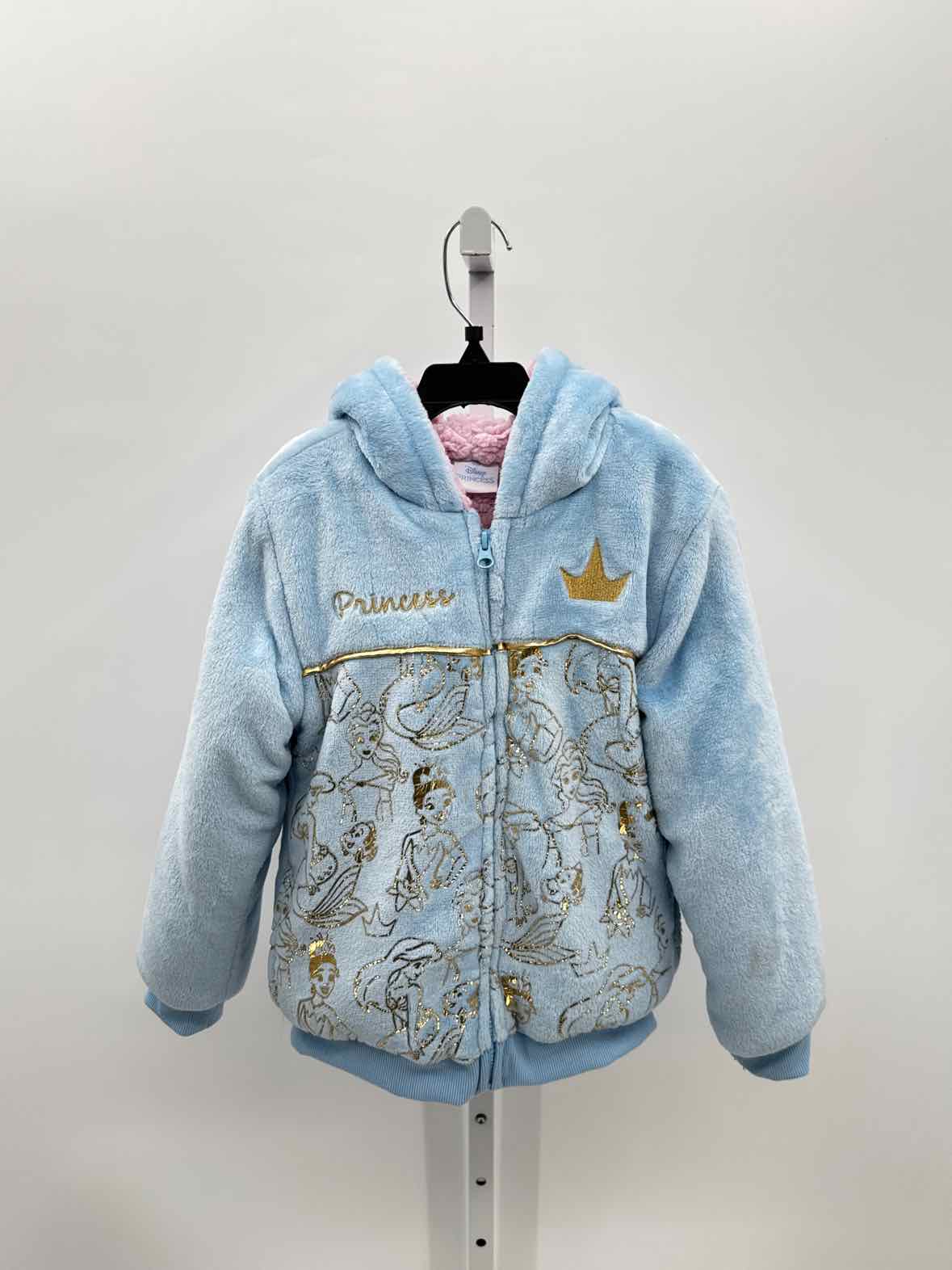 Disney Blue Child Size 7 Girls Coat