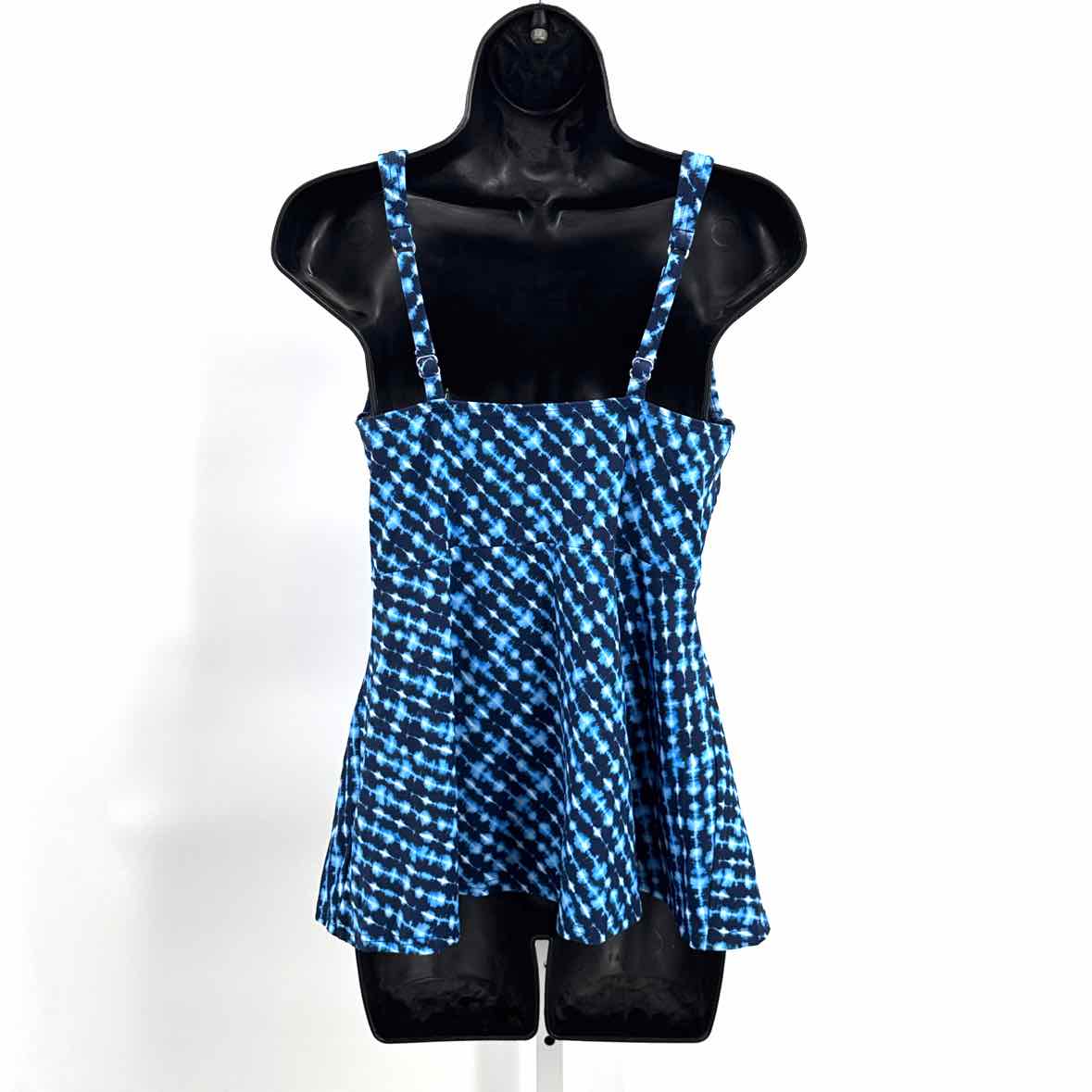 Lands End Blue Women Size Xsmall Womens Swim Top
