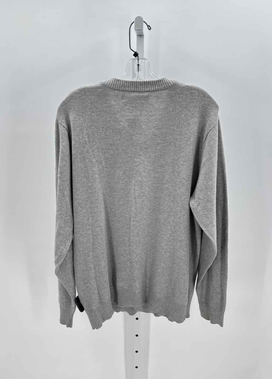 Criquet Gray Mens Size Large Mens Sports Sweater
