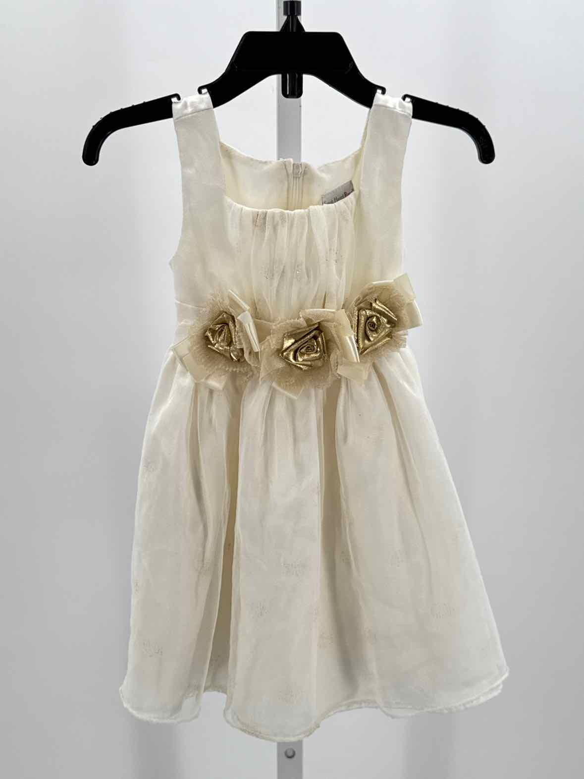 Sweet Heart Rose Cream Child Size 2 Girls Dress