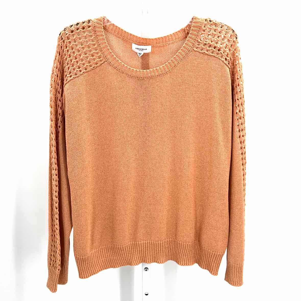 Anniewear Orange Women Size Large Jrs Sweater