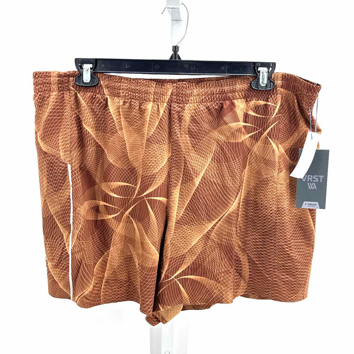 Vrst Brown Mens Size 1x Mens Sports Shorts