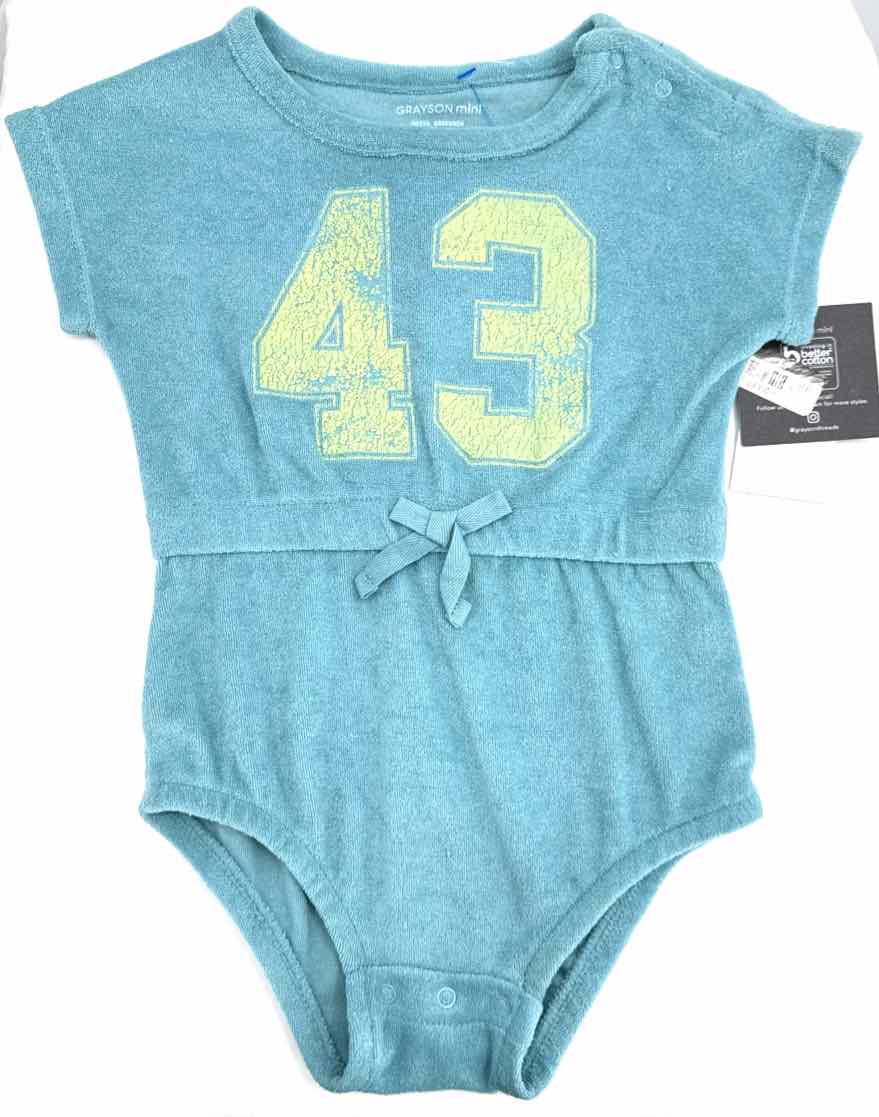 Grayson Blue Child Size 12 Months Boys One Piece