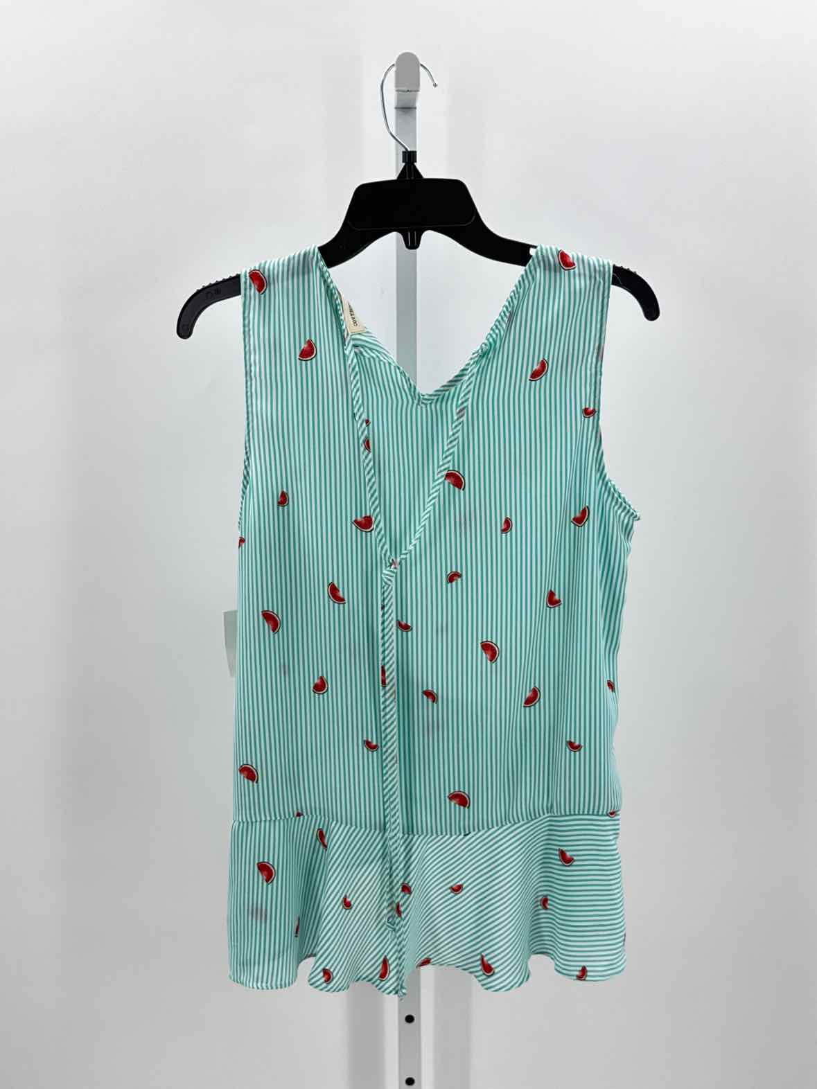 Cover Stitched Blue Women Size Small Womens Slvs