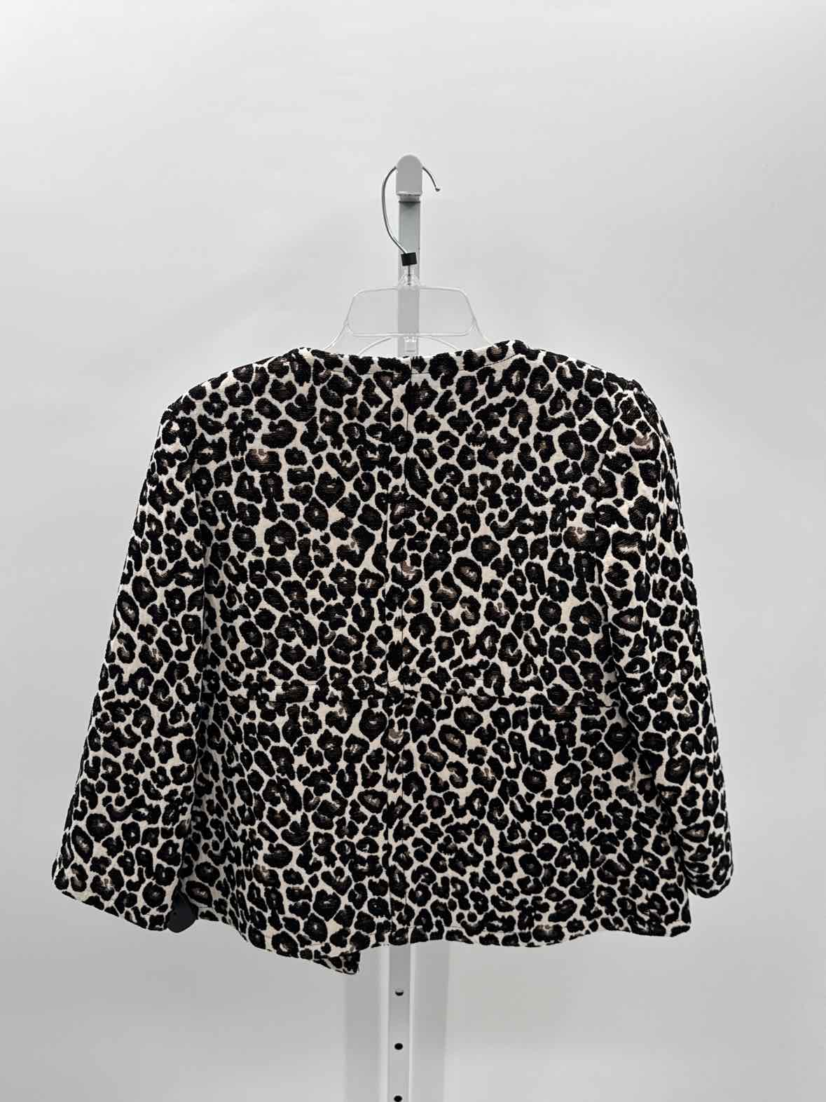 Chicos Animal Print Women Size 0 Womens Blazer