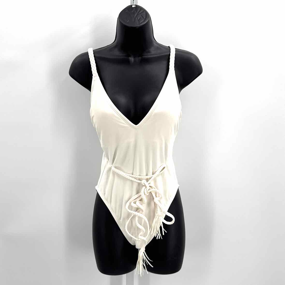 Shade & Shore Cream Women Size Small Womens Swimwear